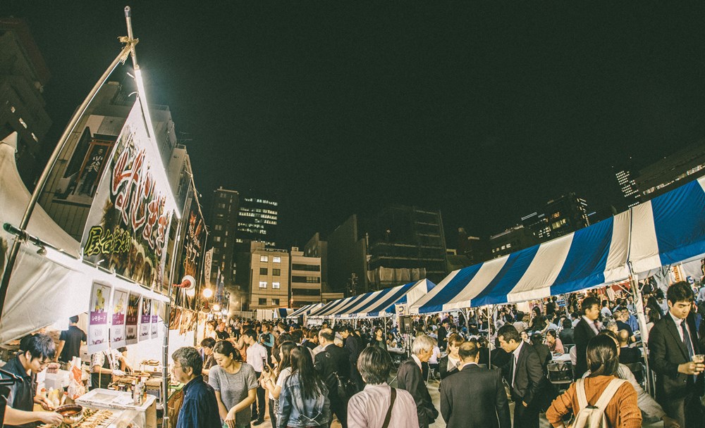 大江戸ビール祭り夜