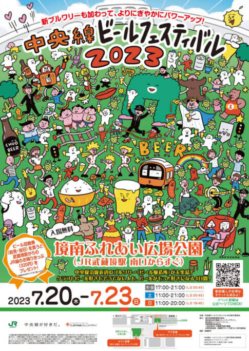 中央線ビールフェスティバル2023 Summer