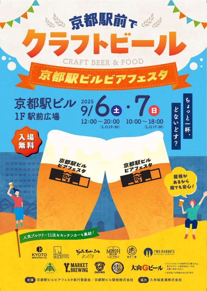 京都駅ビルビアフェスタ